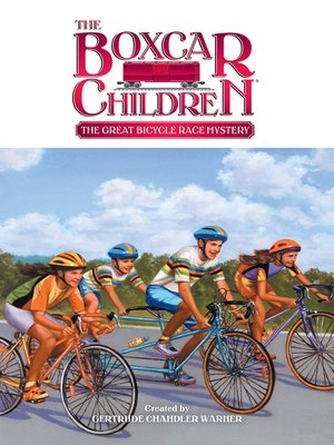 cover image of The Great Bicycle Race Mystery